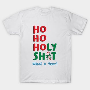 Ho Ho Holy Shit What A Year T-Shirt